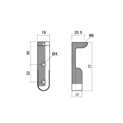 Cable with fast connector (for power supply) IP67