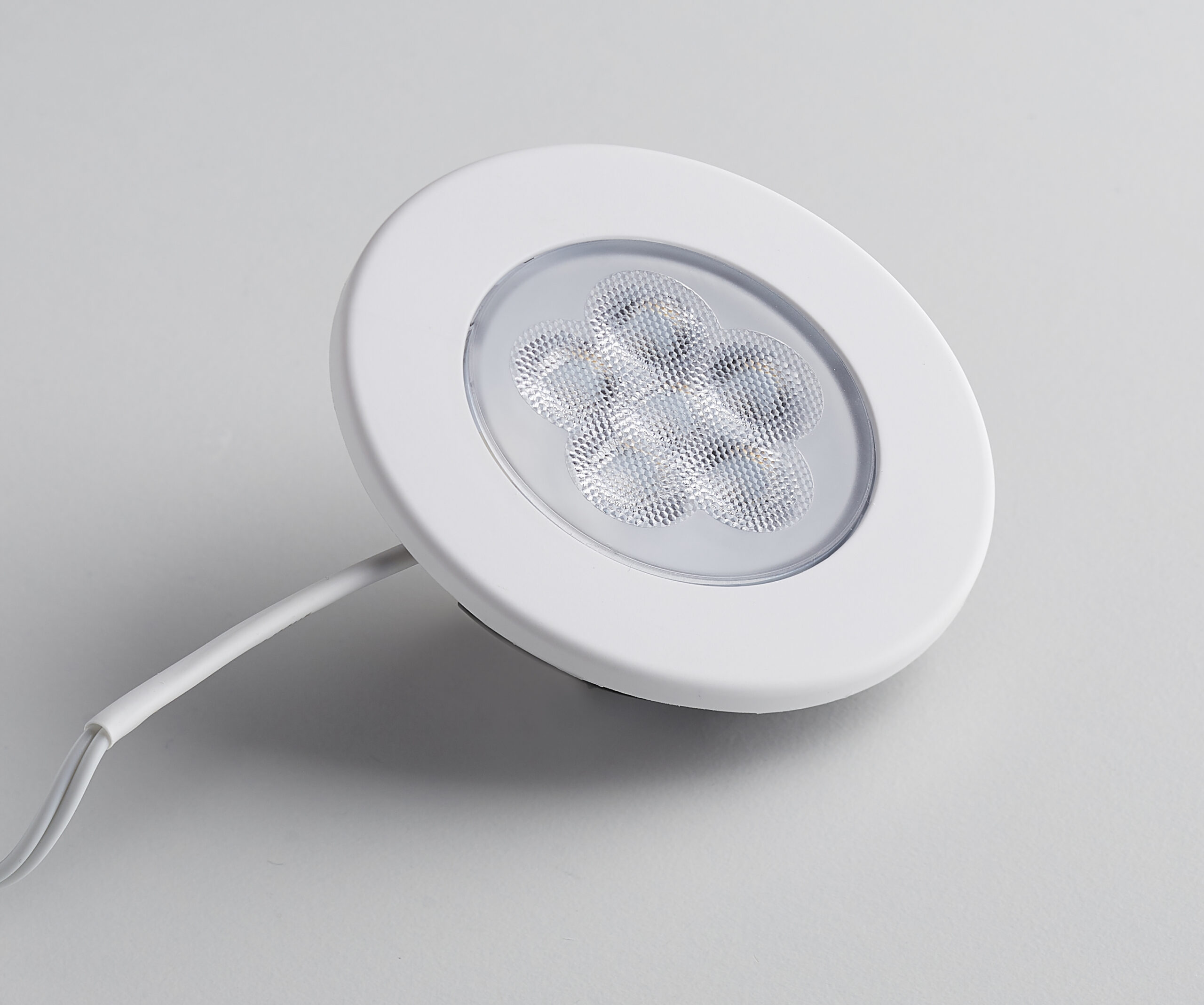 LED lamp LEDI outer decor plate (white/black)