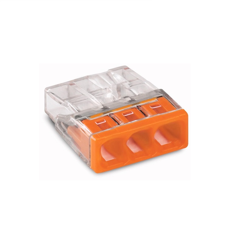 CONNECTOR WAGO FOR SOLID WIRE CABLE