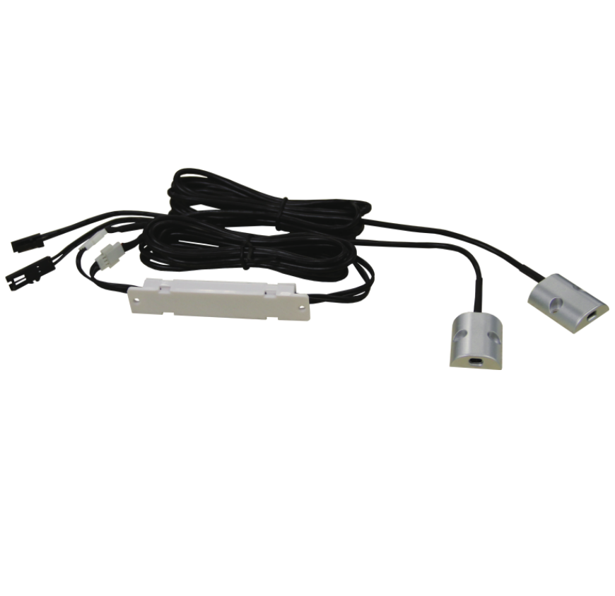 Užbaigimai LED lentynų profiliui